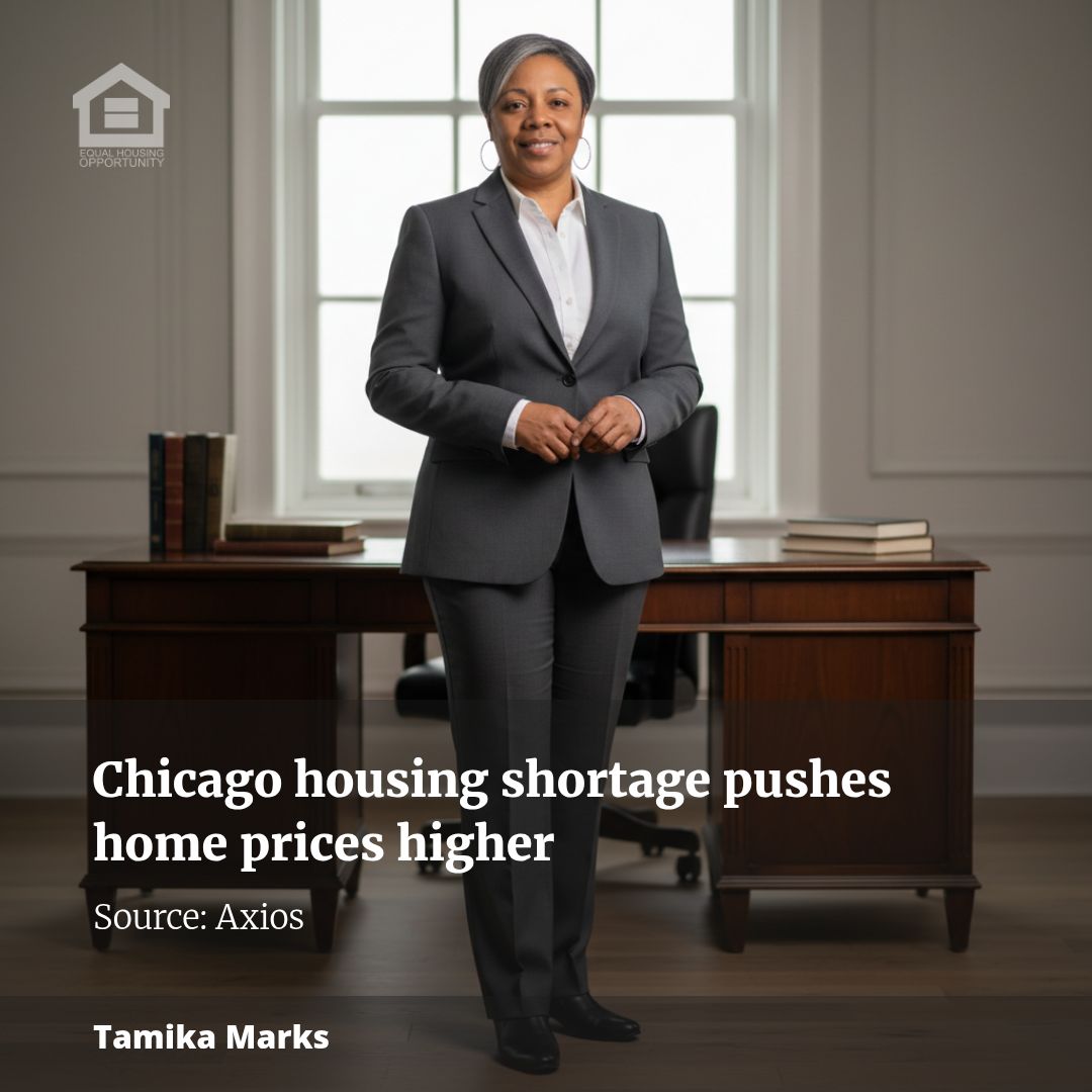 Chicago housing shortage pushes home prices higher